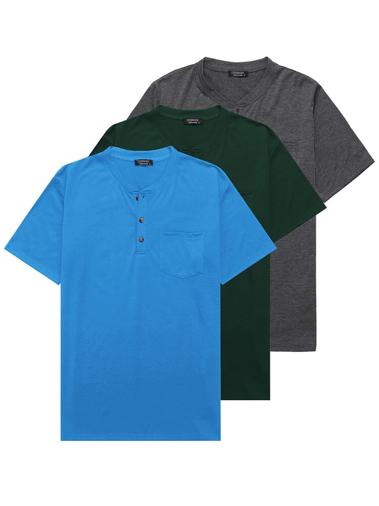 Classic Fit Cotton Shirts 3 Pack (US Only) Shirts coofandy 