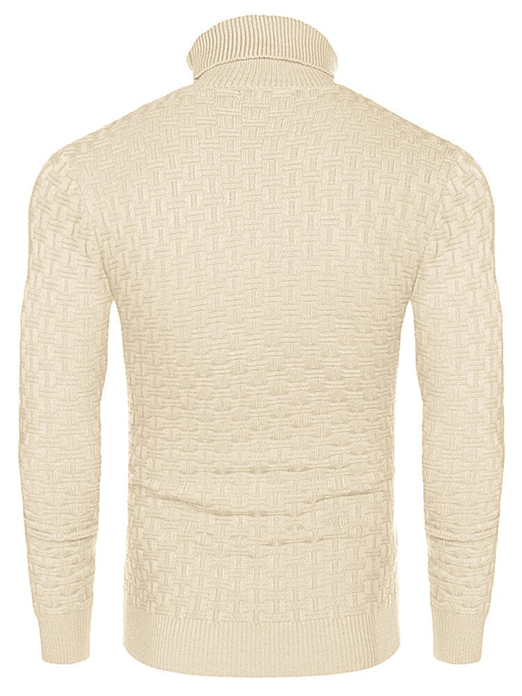 Casual Slim Fit Turtleneck Pullover Sweaters (US Only) Sweaters coofandystore 