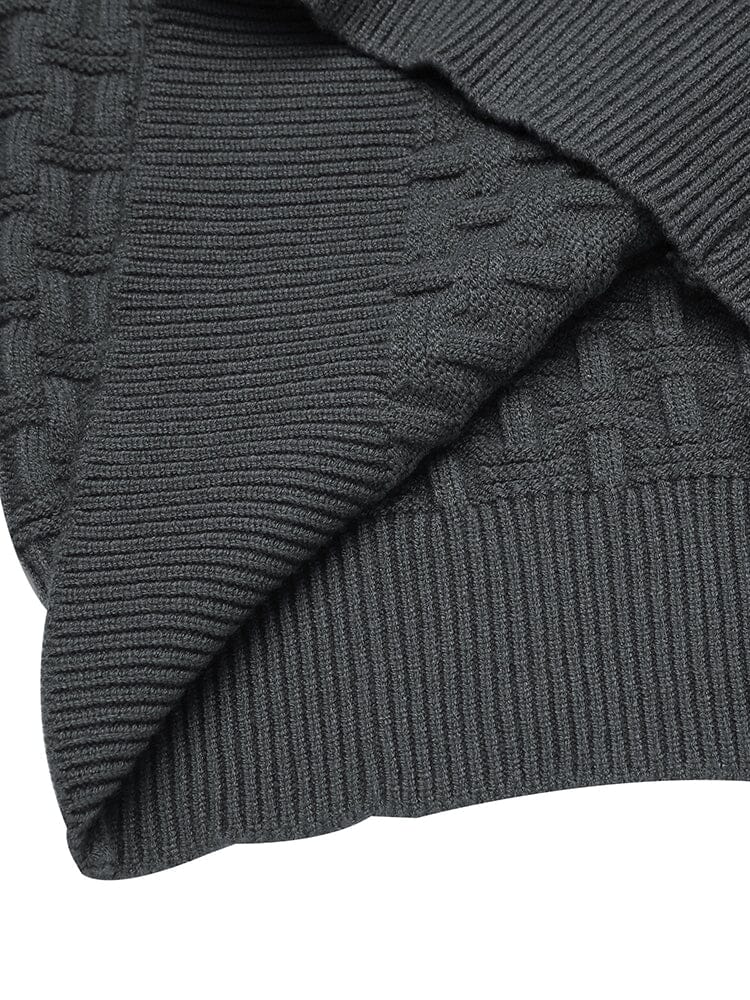 Casual Slim Fit Turtleneck Pullover Sweaters (US Only) Sweaters coofandystore 