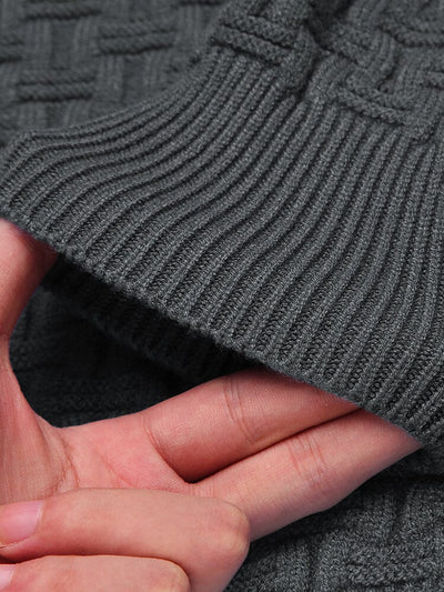 Casual Slim Fit Turtleneck Pullover Sweaters (US Only) Sweaters coofandystore 