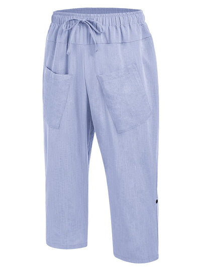 Linen Harem Beach Yoga Pants (US Only) Pants coofandy 