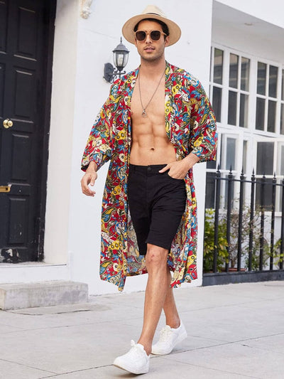 Lightweight Kimono Robe (US Only) Robe coofandy 