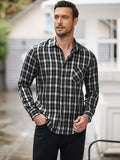 Classic Long Sleeve Plaid Shirts (US Only) Shirts coofandystore 