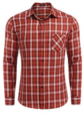 Classic Long Sleeve Plaid Shirts (US Only) Shirts coofandystore 