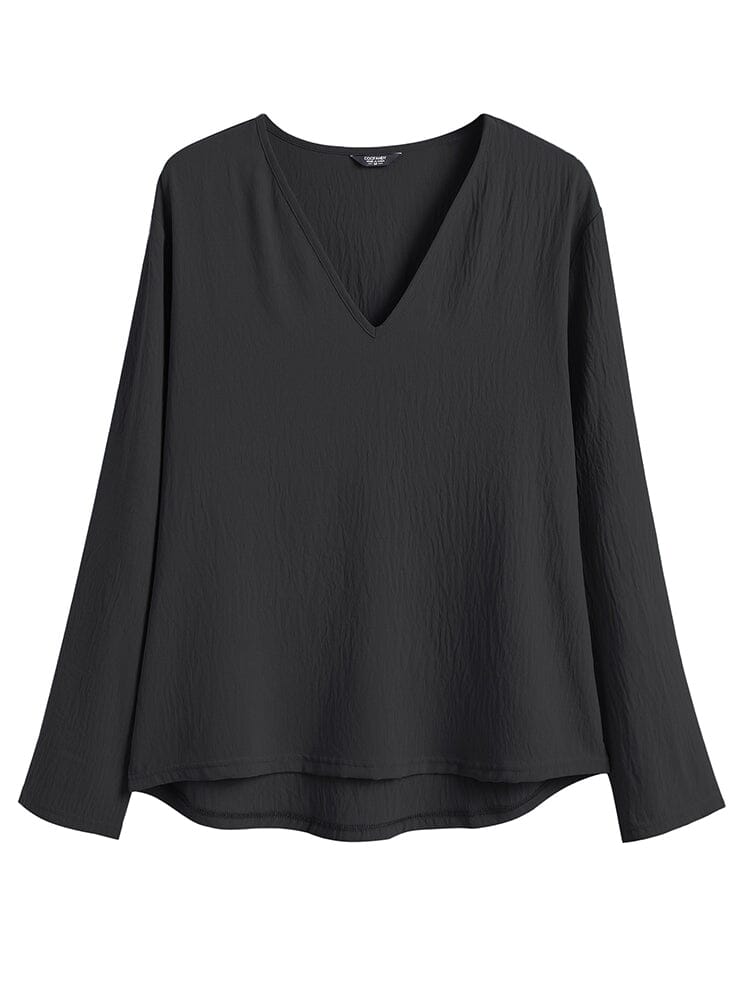 Casual Comfort V-Neck Beach Tops (US Only) Shirts coofandy 
