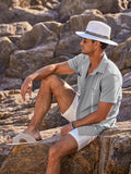 Casual Linen Cuban Shirts (US Only) Shirts coofandystore 