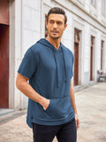 Casual Lightweight Athletic Hoodie (US Only) Hoodies coofandy Blue S 