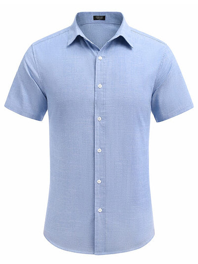 Classic Pure Cotton Button Up Shirt (US Only) Shirts coofandy 