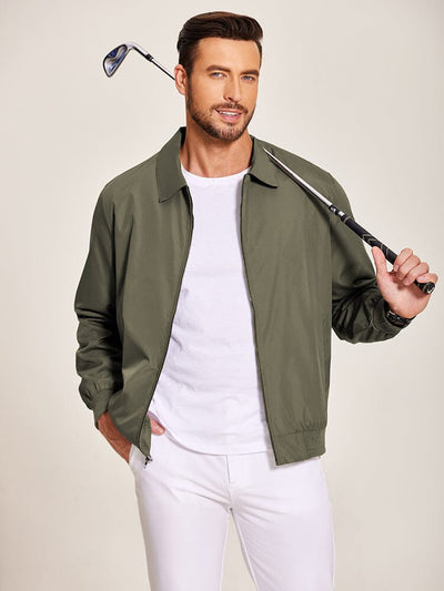 Casual Windproof Bomber Jacket (US Only) Jackets coofandy 