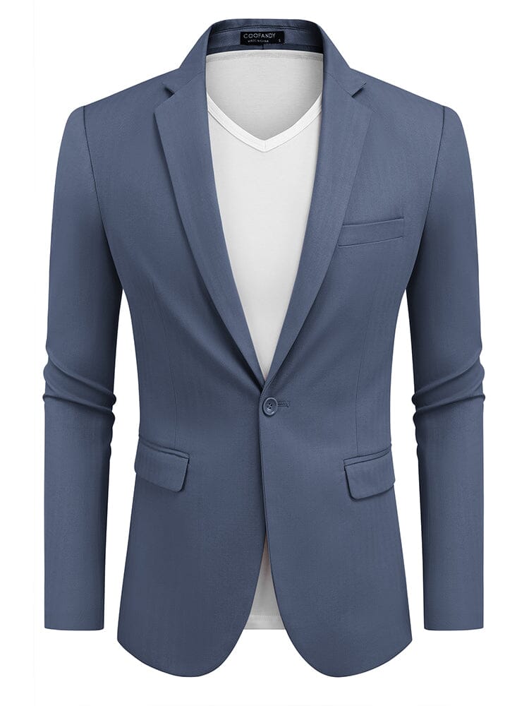 Casual Business Suit Jacket (US Only) Blazer coofandy 