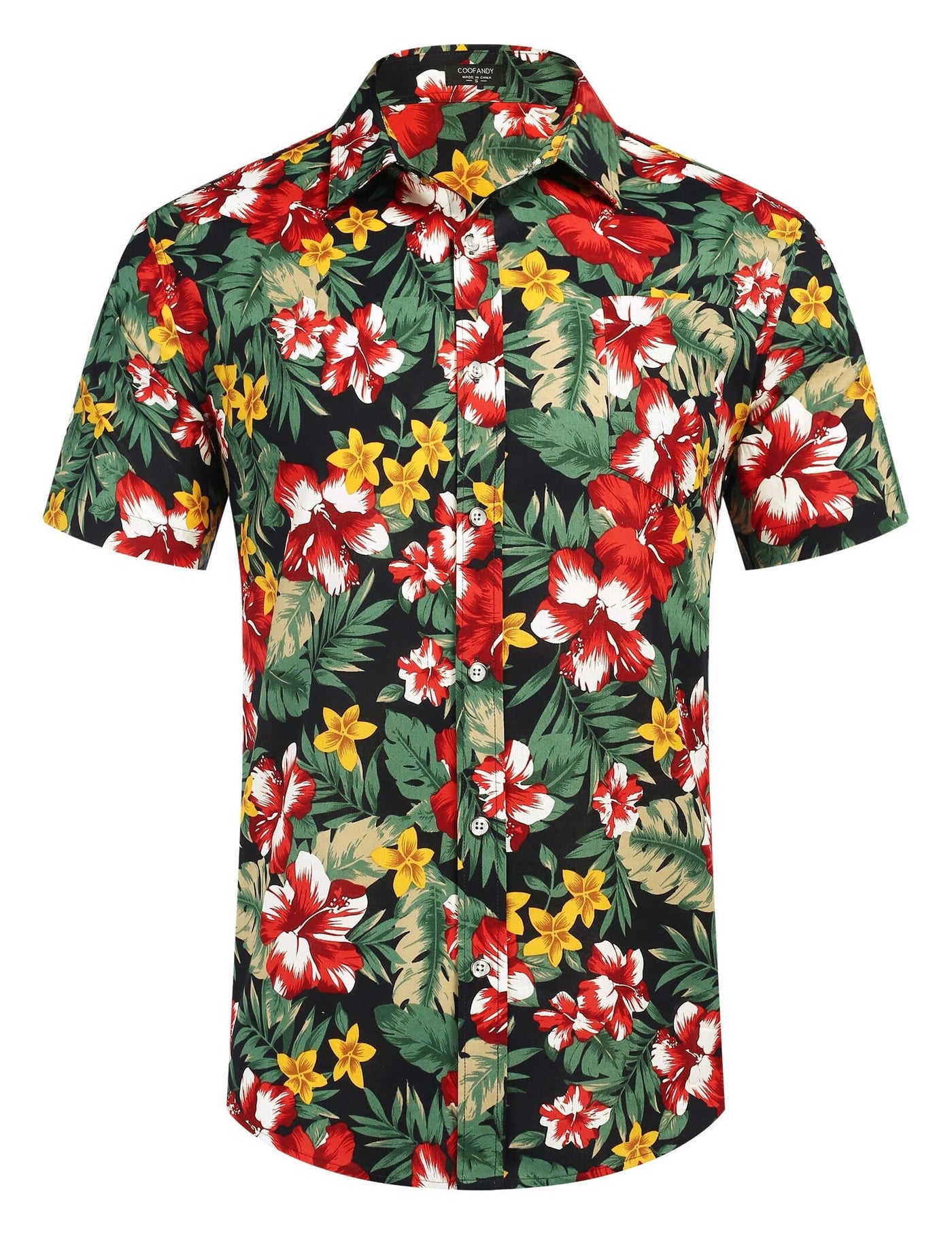 Coofandy Hawaiian Floral Shirts (US Only) Shirts coofandy 