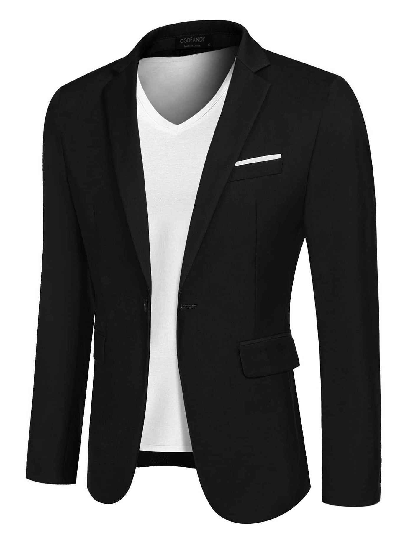 Coofandy Casual Blazer (US Only) Blazer coofandy Black XS 