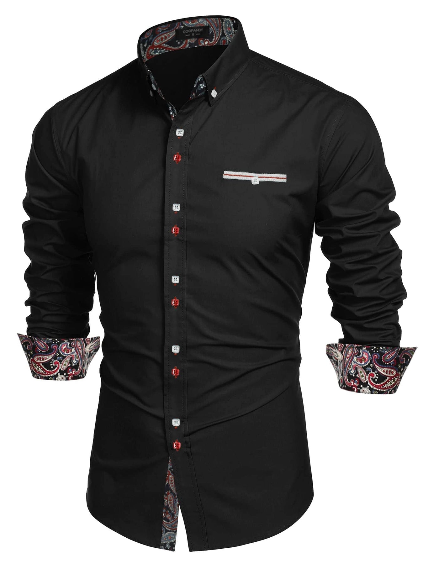 Coofandy Dress Button Down Shirts (US Only) Shirts coofandy 