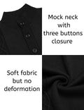 Twisted Stand Collar Knitted Pullover Sweater (US Only) Sweaters coofandy 