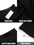Coofandy 2 Pieces Workout Gym Wear (US Only) Sports Set coofandy 