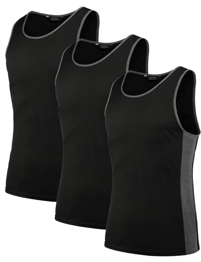 Coofandy 3 Pack Workout Tank Top (US Only) Tank Tops coofandy 