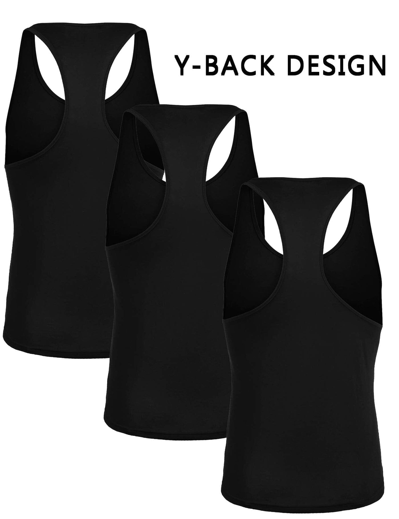 Coofandy Men's 3 Pack Tank Tops (US Only) Tank Tops coofandy 