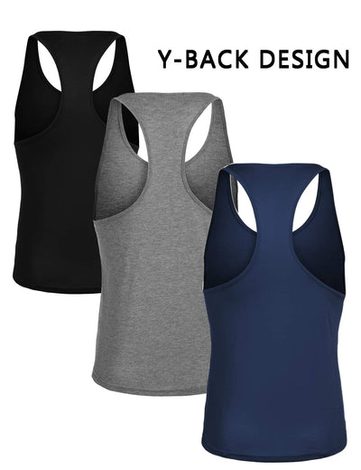 Coofandy Men's 3 Pack Tank Tops (US Only) Tank Tops coofandy 