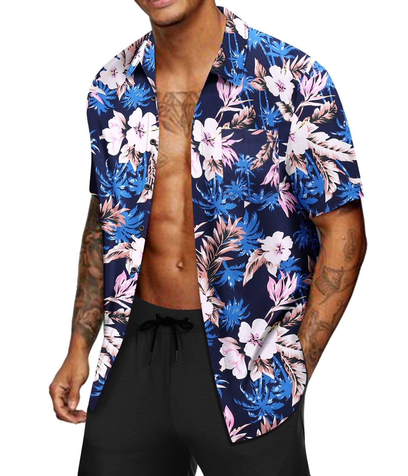 Coofandy Hawaiian Aloha Shirt (US Only) Shirts coofandy 