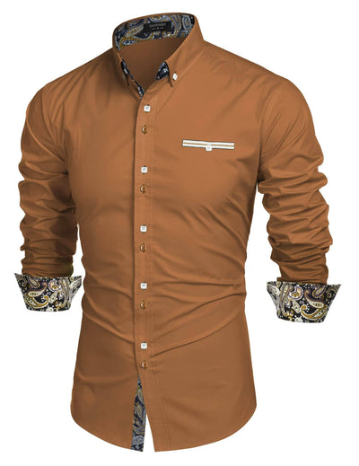 Coofandy Dress Button Down Shirts (US Only) Shirts coofandy 