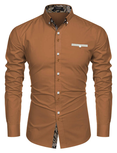 Coofandy Dress Button Down Shirts (US Only) Shirts coofandy 