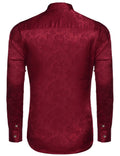 Coofandy Rose Printed Dress Shirts (US Only) Shirts & Polos coofandy 