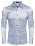 Coofandy Rose Printed Dress Shirts (US Only) Shirts & Polos coofandy 