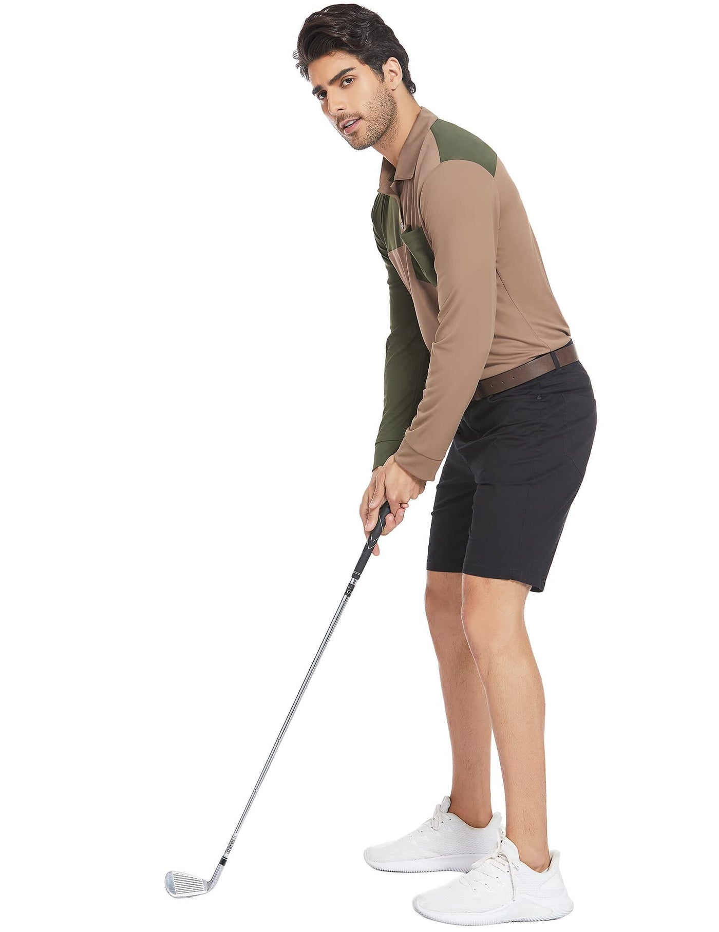 Coofandy Lightweight Casual Polo Shirt (US Only) Polos coofandy 