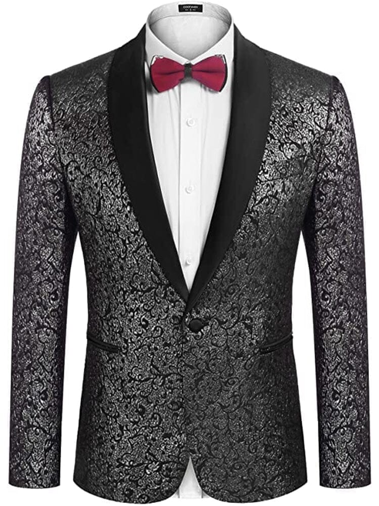 Floral Dinner Blazer (US Only) Blazer coofandy 