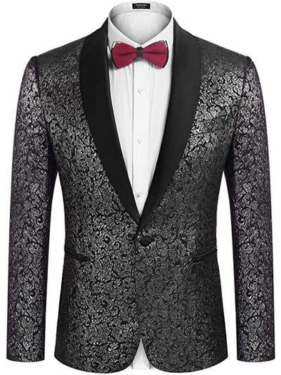 Floral Dinner Blazer (US Only) Blazer coofandy 