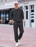 2 Piece Long Sleeve Pullover Sports Sets (US Only) Sports Set Coofandy&