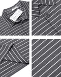 Coofandy Striped Polo Shirts (US Only) Polos coofandy 