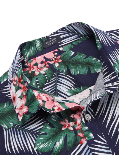 Coofandy Hawaiian Floral Shirts (US Only) Shirts coofandy 