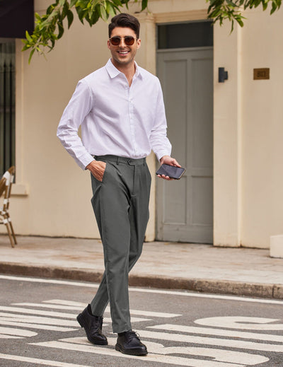 Classic Fit Dress Pants (US Only) Pants coofandy 