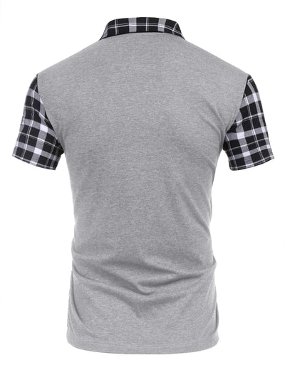 Stylish Slim Short Sleeve Polo T-shirt (US Only) Polos coofandy 
