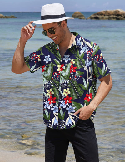 Coofandy Hawaiian Aloha Shirt (US Only) Shirts coofandy 