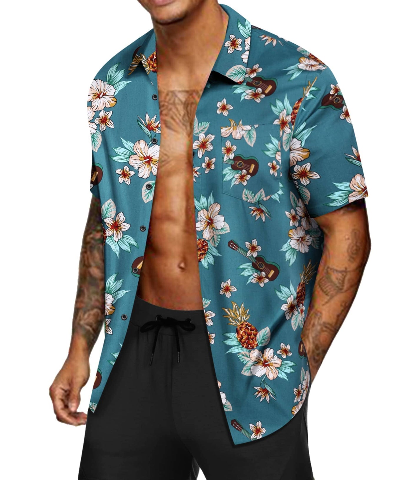 Coofandy Hawaiian Aloha Shirt (US Only) Shirts coofandy 