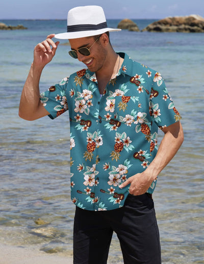 Coofandy Hawaiian Aloha Shirt (US Only) Shirts coofandy 