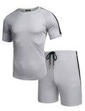 Coofandy 2 Pieces Workout Gym Wear (US Only) Sports Set coofandy 