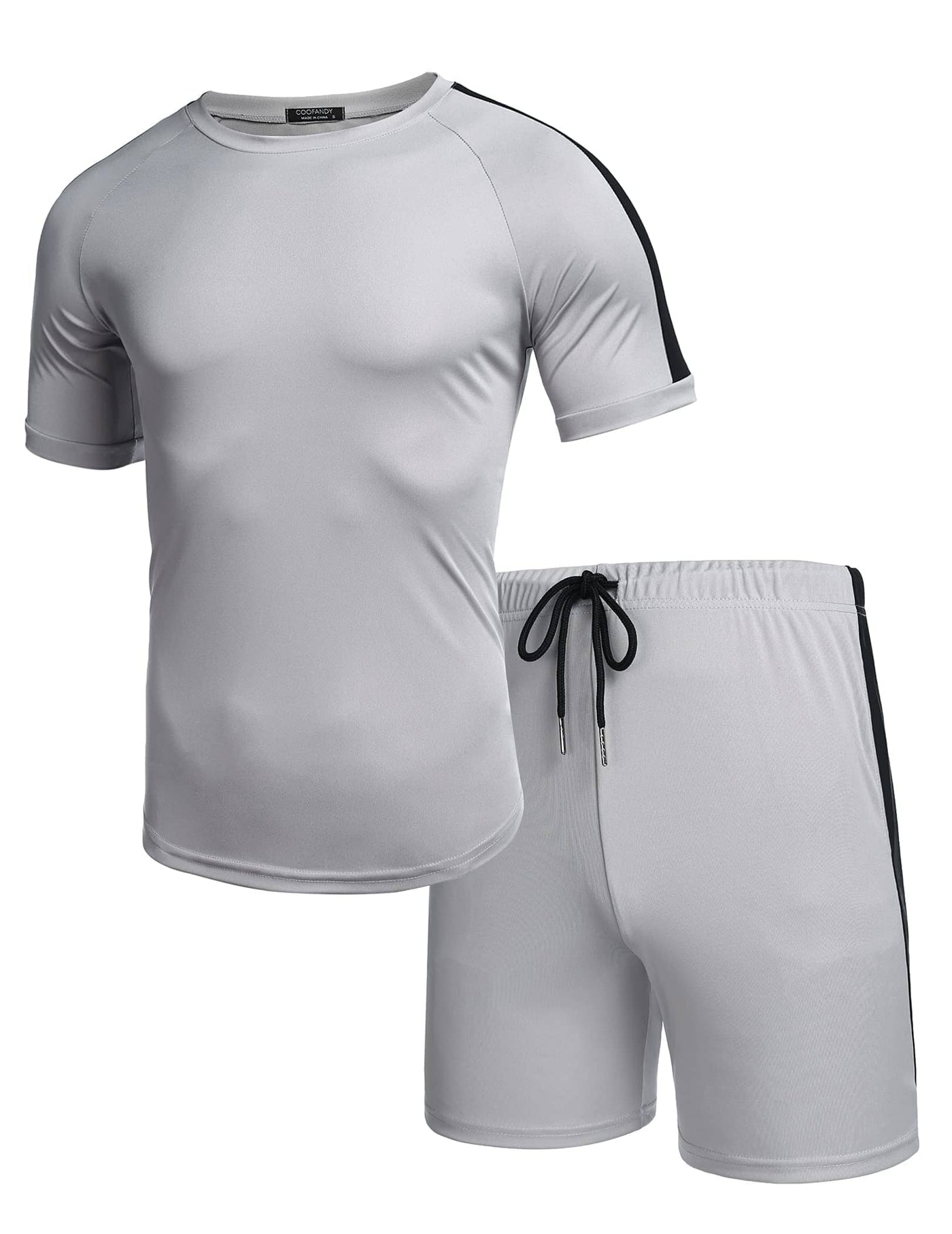 Coofandy 2 Pieces Workout Gym Wear (US Only) Sports Set coofandy 