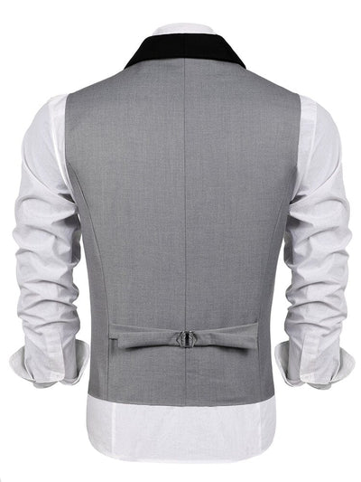 Coofandy Buttons V-neck Suit Vest (US Only) Vest coofandy 