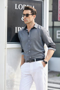 Coofandy Printed Dress Shirt (US Only) Shirts coofandy Black S 