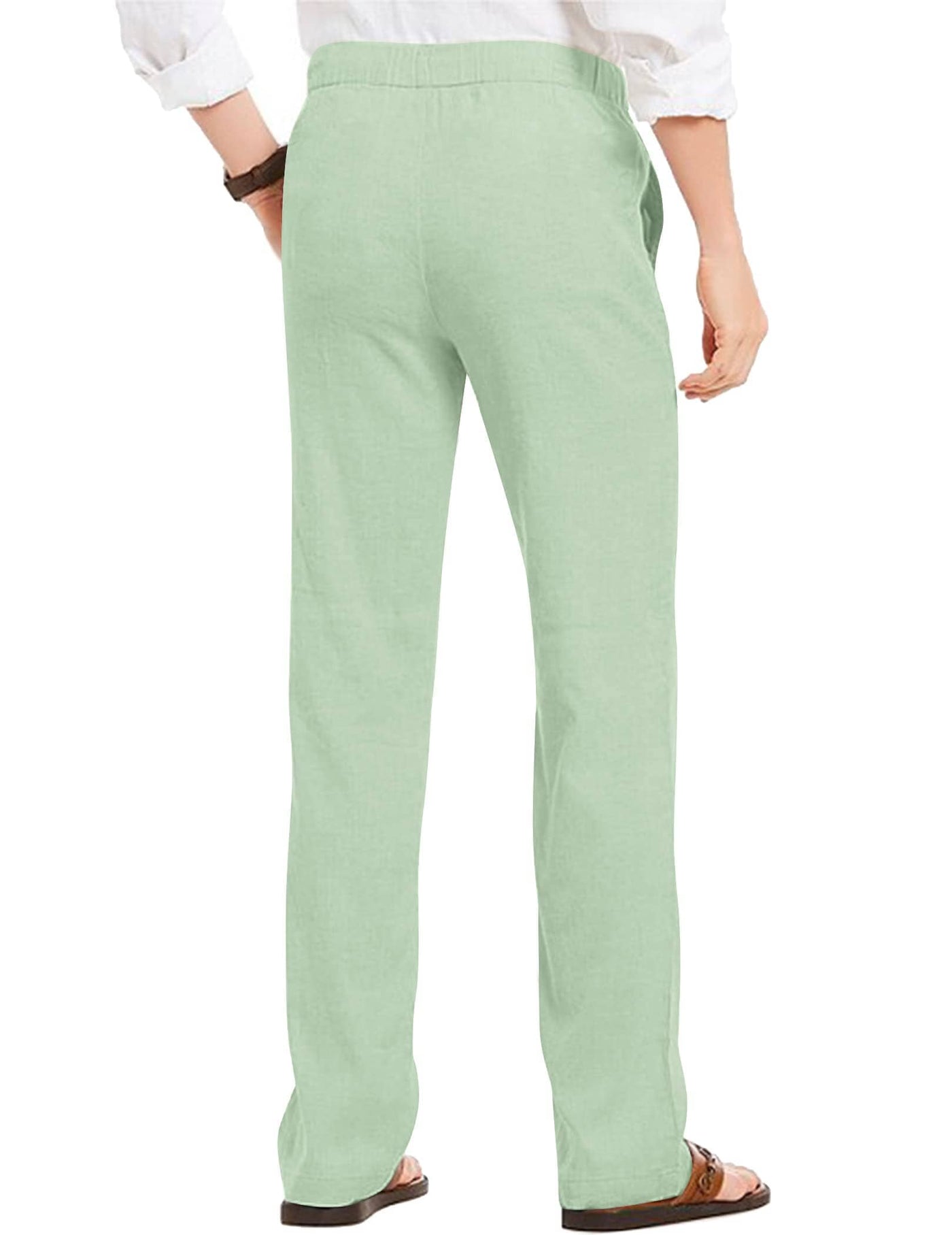 Coofandy Linen Style Beach Yoga Trousers (US Only) Pants coofandy 