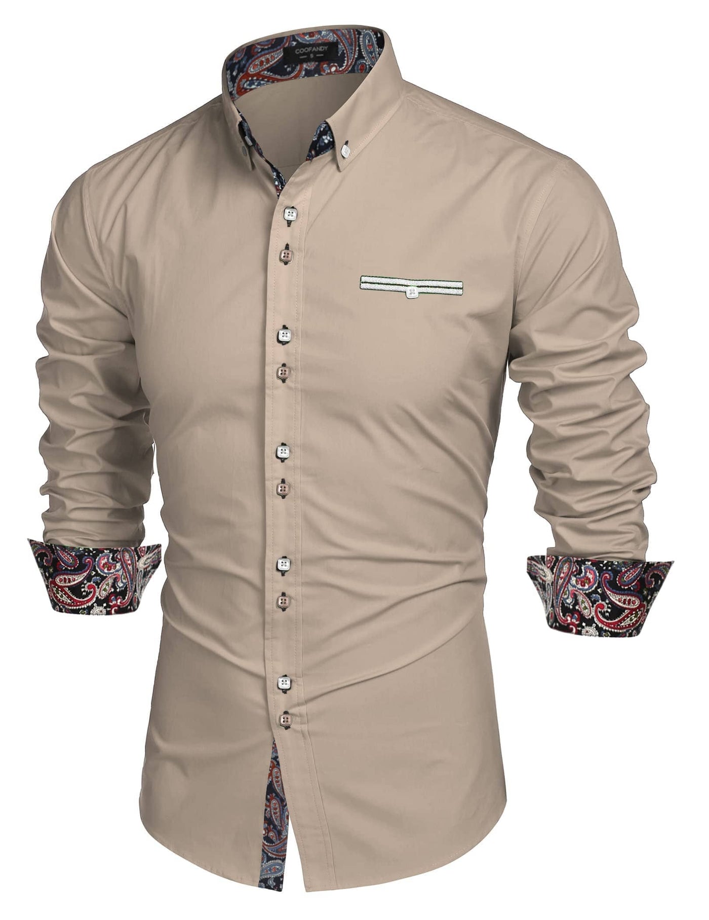 Coofandy Dress Button Down Shirts (US Only) Shirts coofandy 