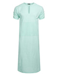 Coofandy V-Neck Long Gown (US Only) Robe coofandy Mint Green S 