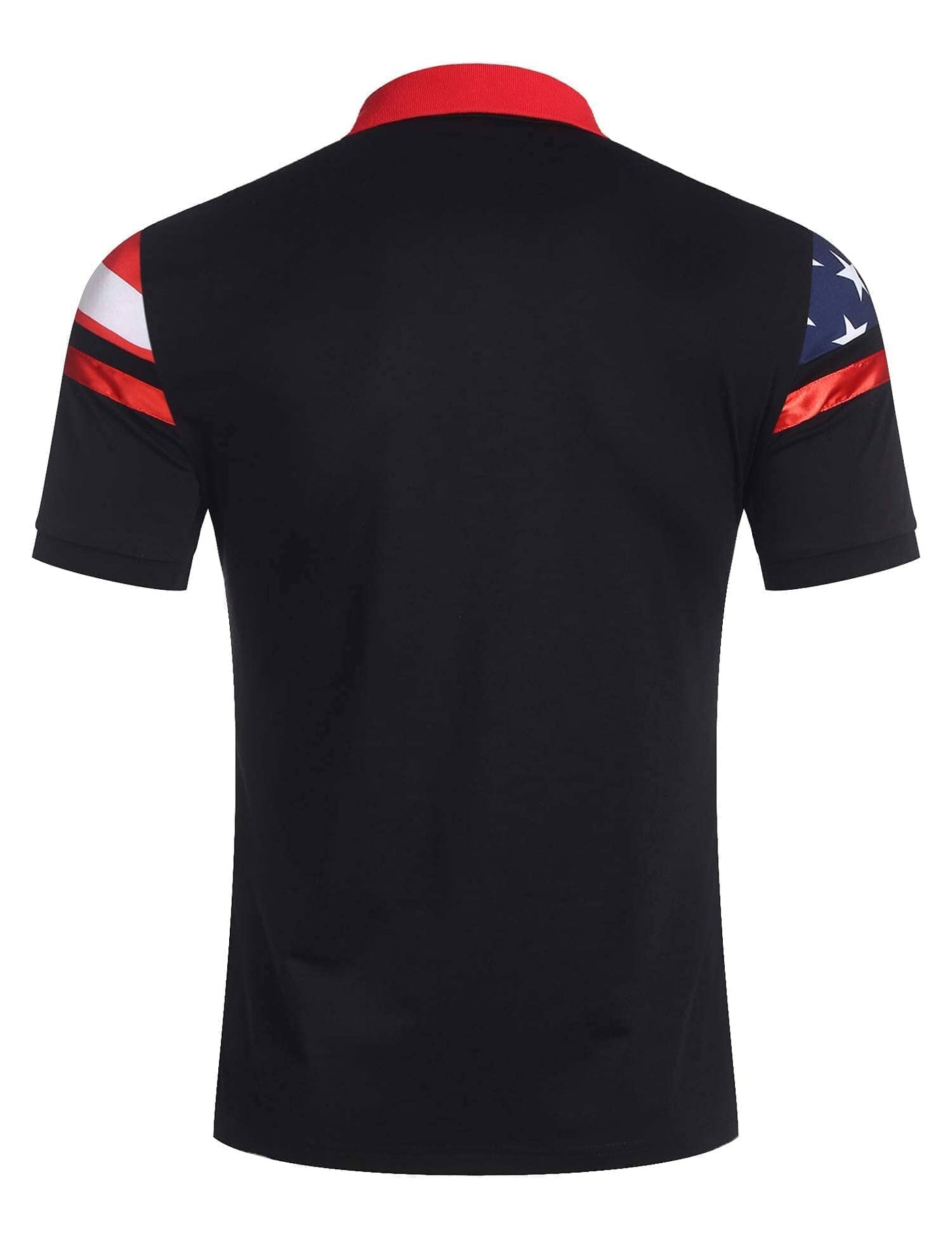 Coofandy American Flag Polo Shirt (US Only) Polos coofandy 