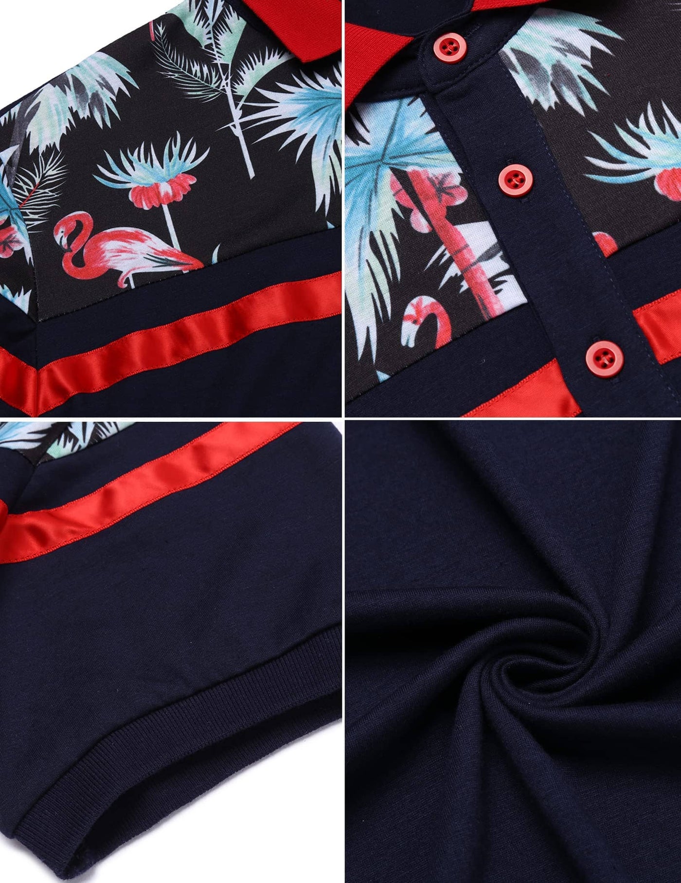 Coofandy American Flag Polo Shirt (US Only) Polos coofandy 
