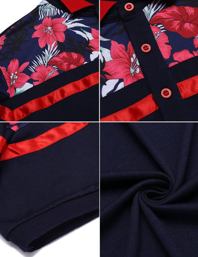 Coofandy American Flag Polo Shirt (US Only) Polos coofandy 