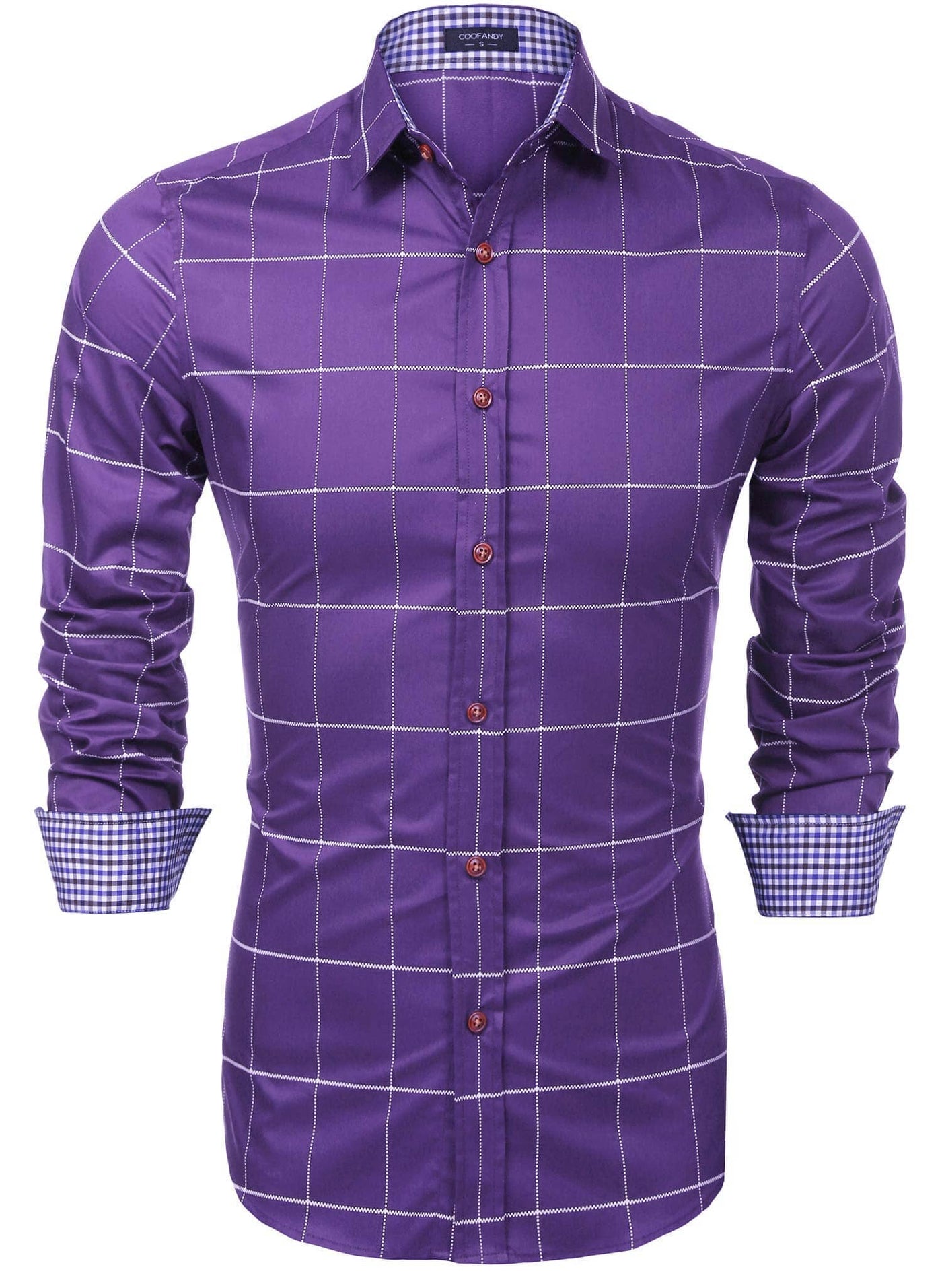 Coofandy Fashion Dress Shirt (US Only) Shirts coofandy 