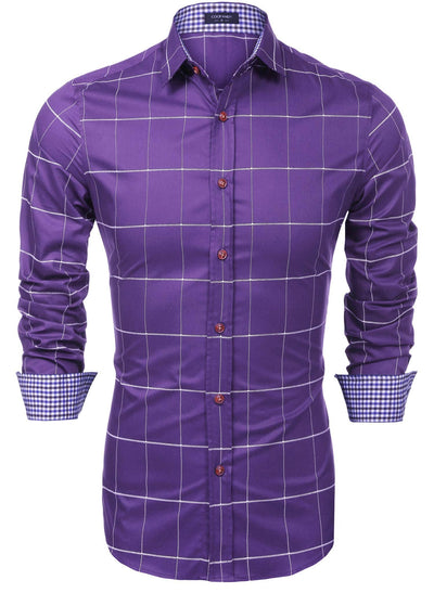 Coofandy Fashion Dress Shirt (US Only) Shirts coofandy 